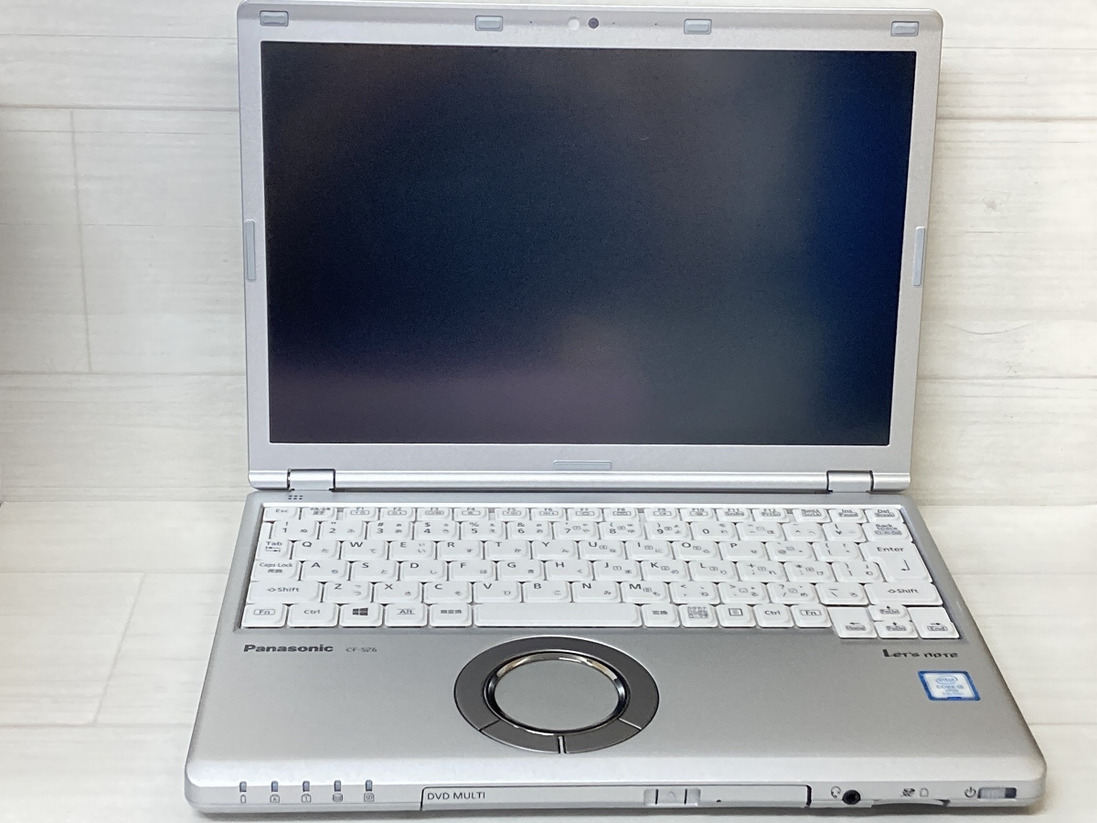 1円~ Panasonic Let's note CF-SZ6 Corei5-7300U ※BIOS確認のみ PP-a拍卖
