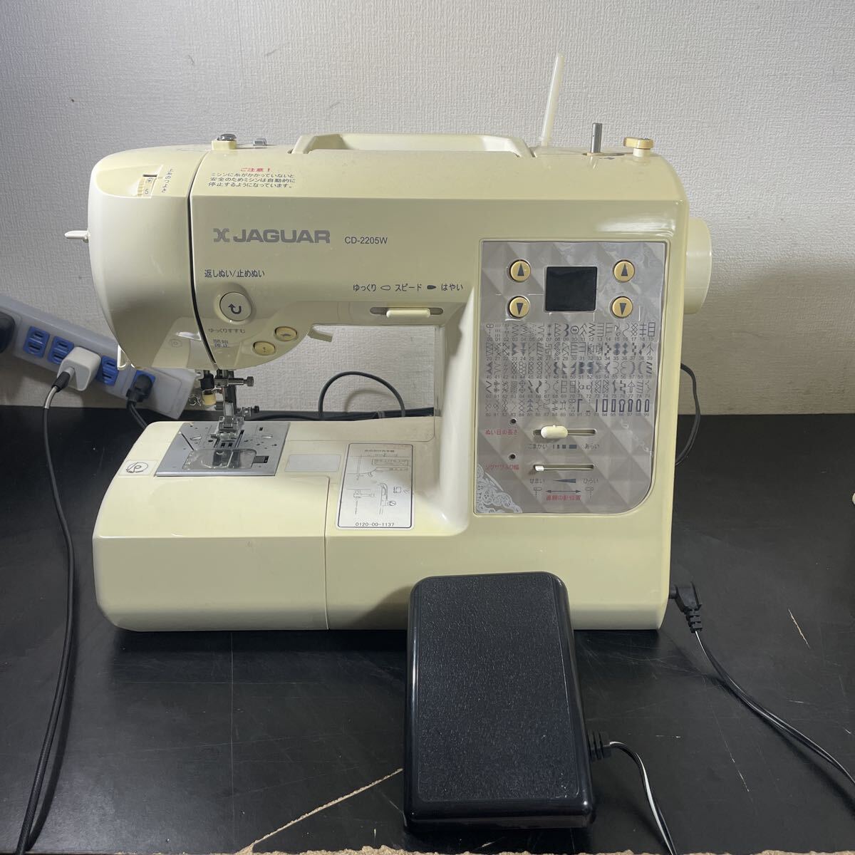 JAGUAR ミシン CD-2205W エラーあり拍卖