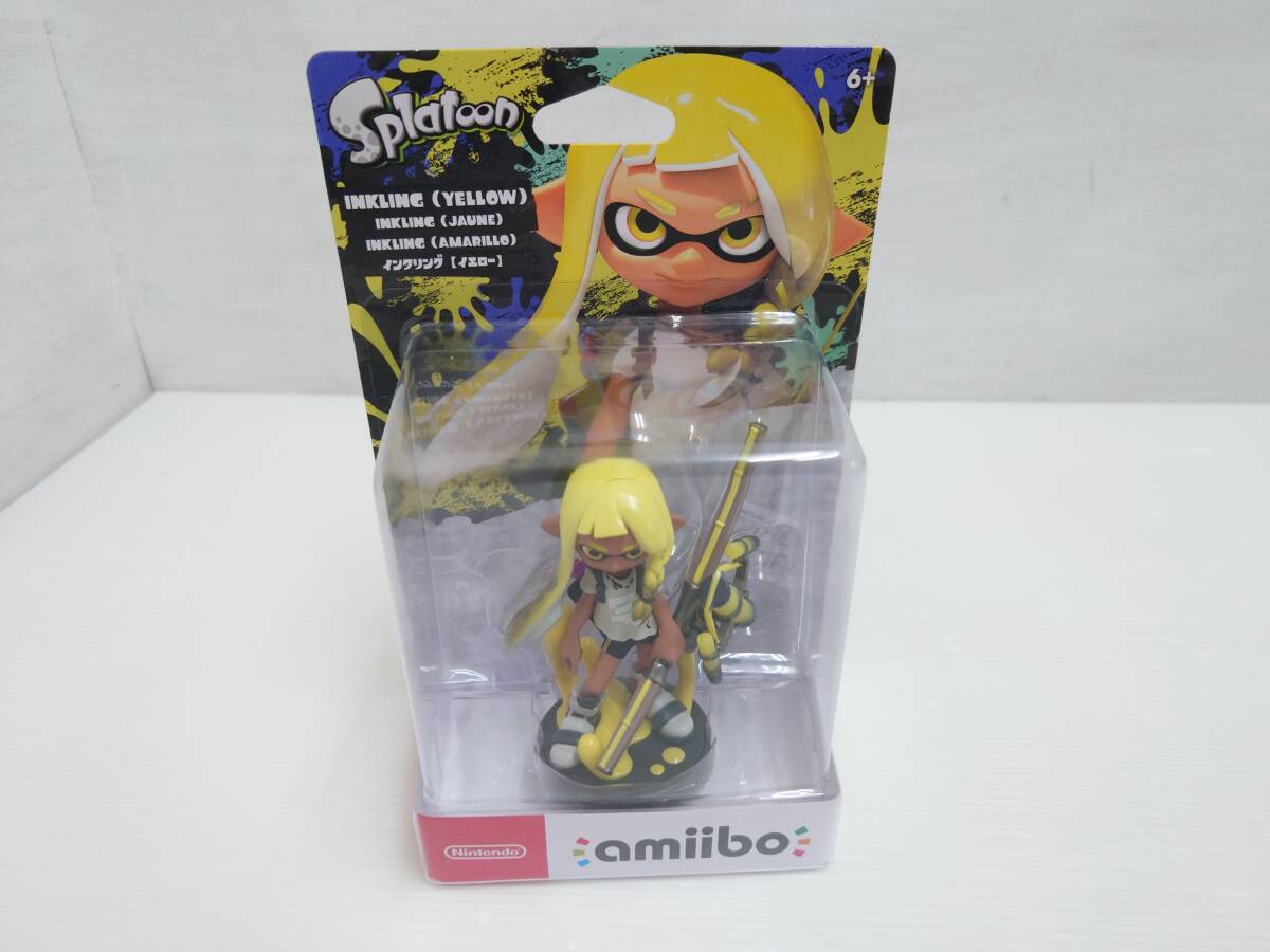ga18)未開封品 amiibo アミーボ インクリング イエロー スプラトゥーン 中古品拍卖