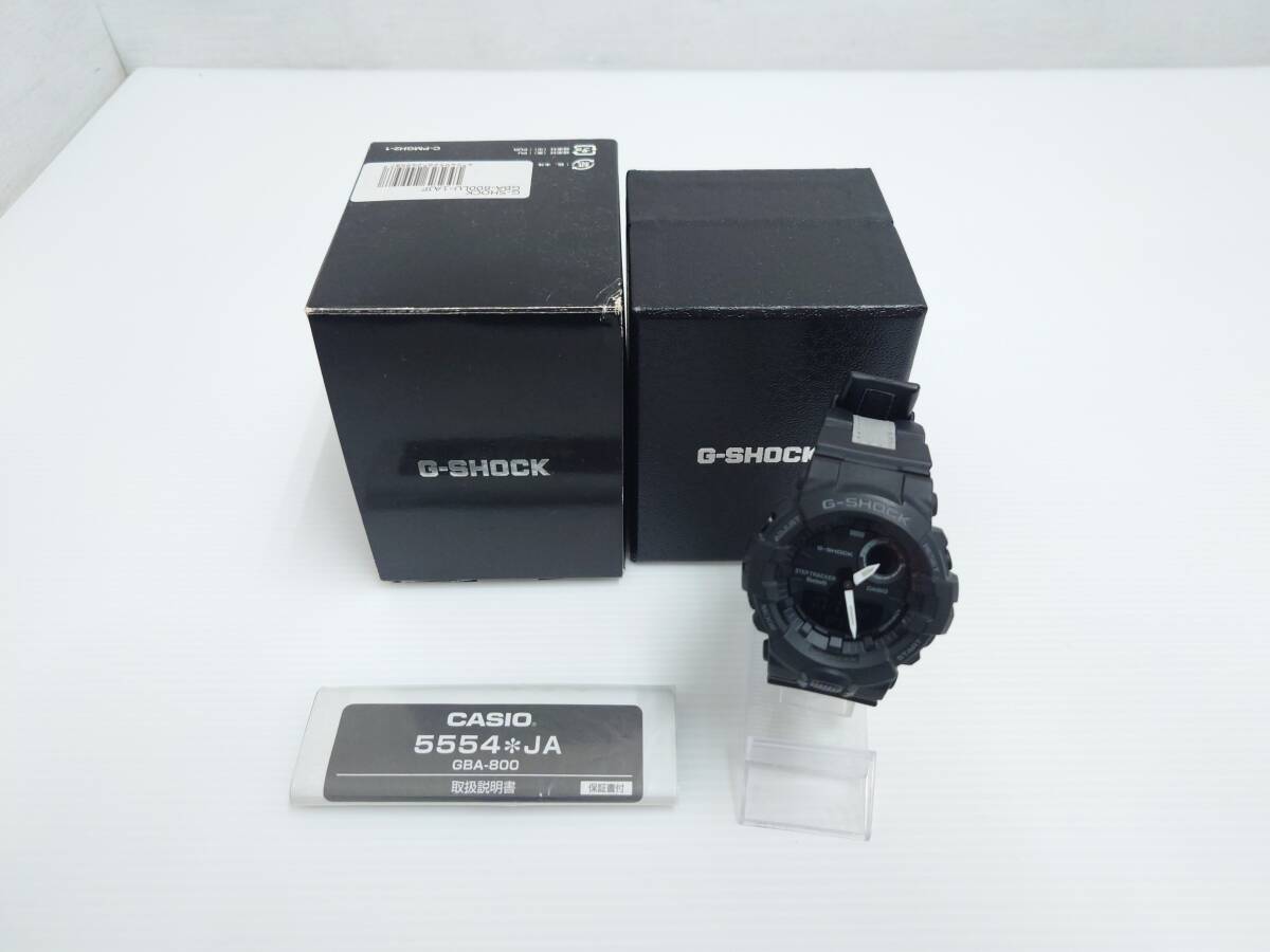 za72) CASIO カシオ G-SHOCK Gショック ジーショック GBA-800LU-1AJF デジアナ デジタル アナログ クオーツ メンズ 腕時計 Bluetooth拍卖