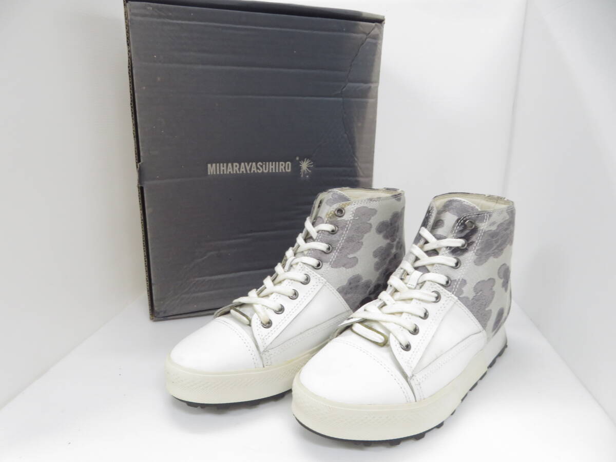 mf61) MIHARA YASUHIRO ミハラヤスヒロ インヒール スニーカー 26H拍卖