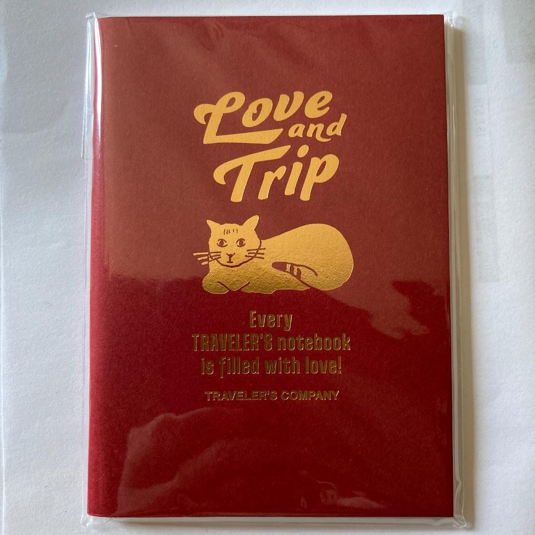 トラベラーズノート LOVE AND TRIP パスポートサイズ リフィル拍卖