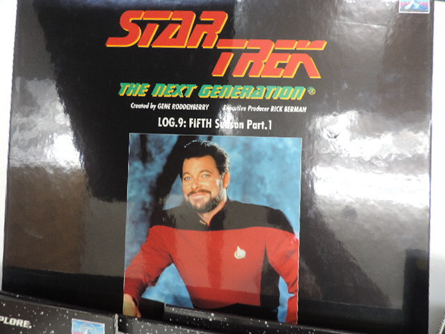 ★STAR TREK★ The Next Generation LOG、9 7枚14話 42000円 レーザーディスク 中古品拍卖