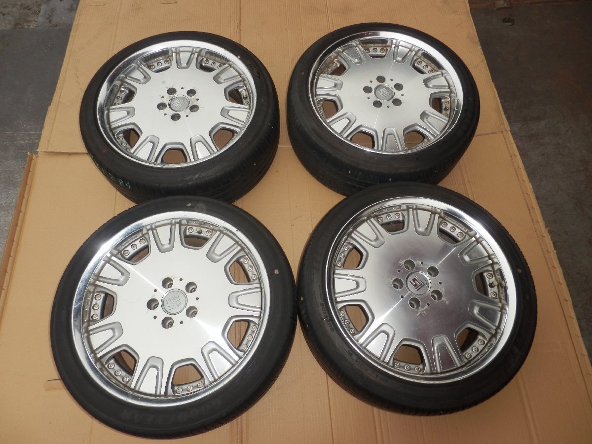 235 40 R19 アルミ&ラジアル 4本組 5穴 Good year TY1284拍卖