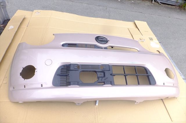 ダイハツ ミラ ココア L675S フロント バンパー 52119-B2C20/10 ベージュ TBP684拍卖