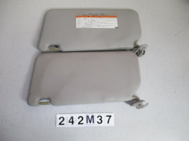 ☆ スズキ MRワゴン CBA-MF22S 4WD車 H18年 サンバイザー 2枚組 グレー 24-2M37拍卖