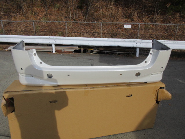 ☆トヨタ アルファード ANH20W / ANH25W 純正リア バンパー 52159-58070 ホワイト TBP464拍卖