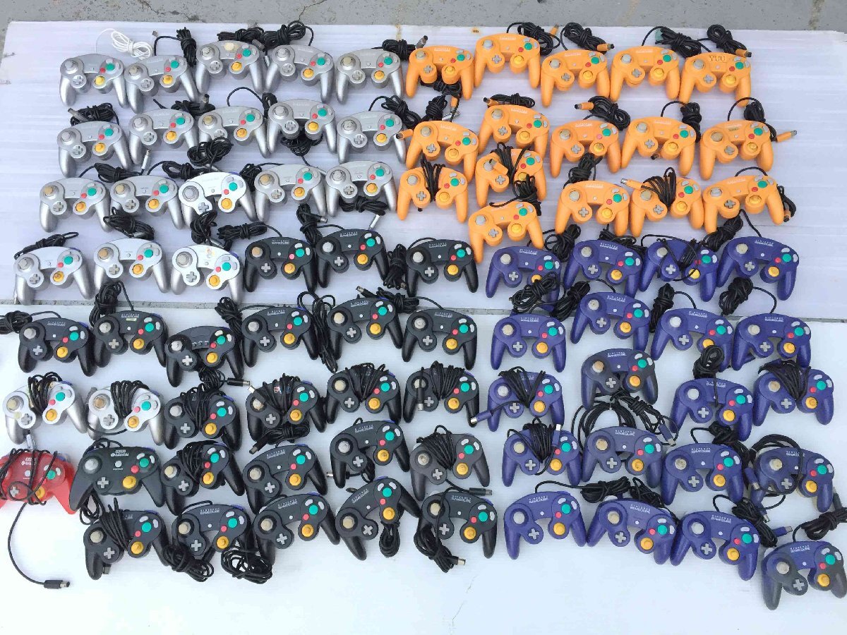 ゲームキュウブ コントローラー【G432】80台まとめ DOL-003 任天堂 Nintendo ゲーム用 同梱不可【未確認】 251028拍卖