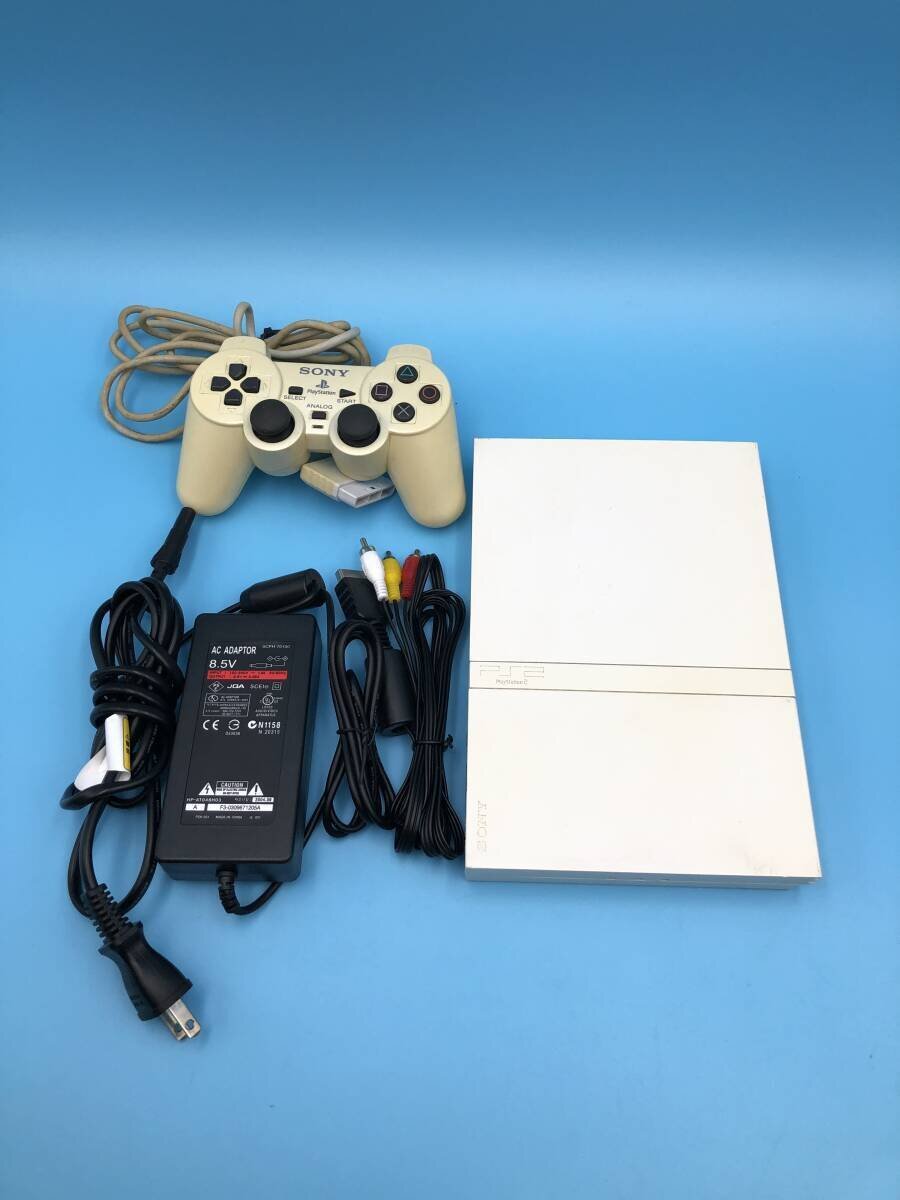 プレステ2【GM28】 SCPH-70000 SONY ソニー ps2 プレイステーション2 PlayStation2 コントローラー 起動確認済 ディスクプレゼント拍卖