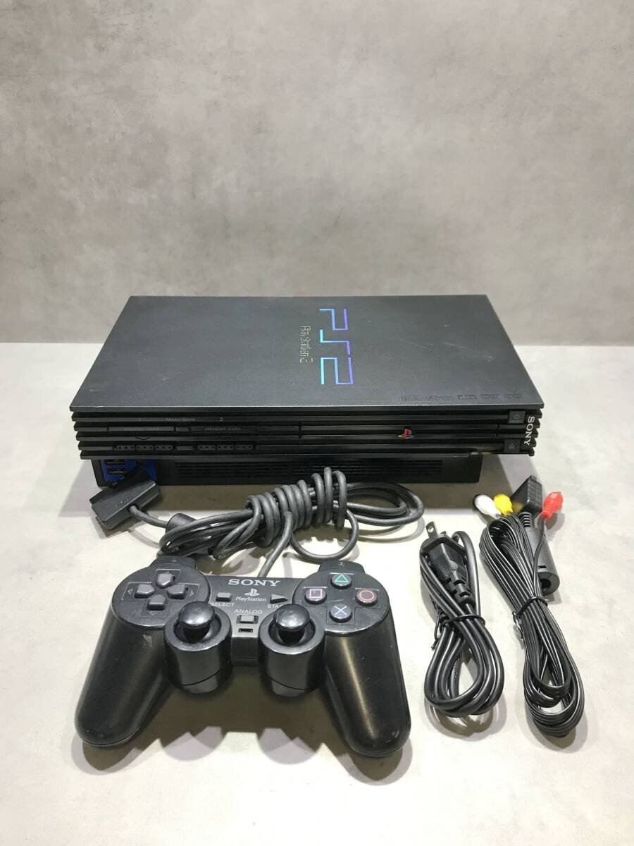 プレステ2【GM31】 SCPH-35000 SONY ソニー ps2 プレイステーション2 PlayStation2 コントローラー 起動確認済 ディスクプレゼント拍卖