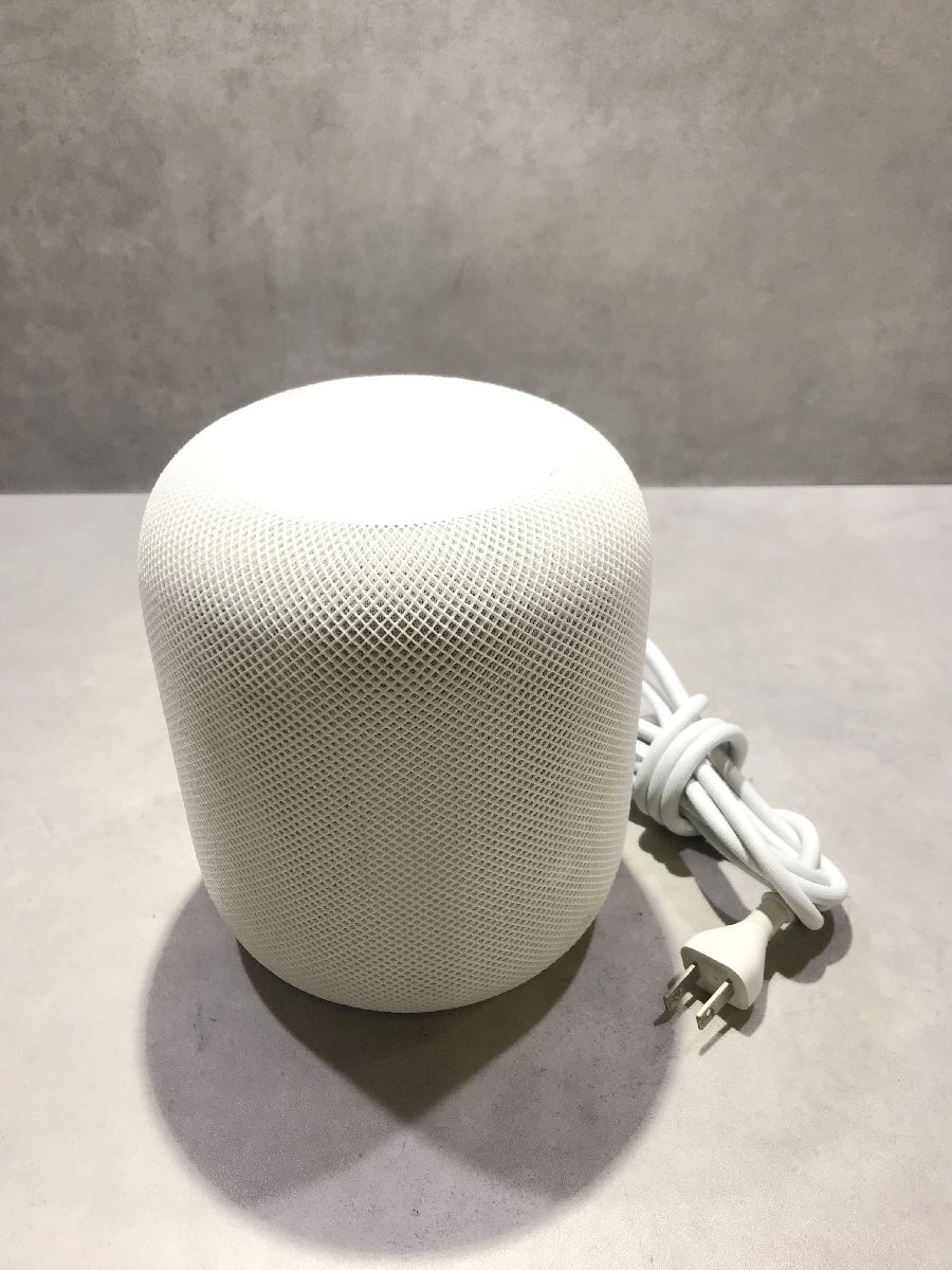 HomePod【S14193◎】Apple HomePod A1639 アップル ホームポッド ホワイト スマートスピーカー【ジャンク】251028拍卖
