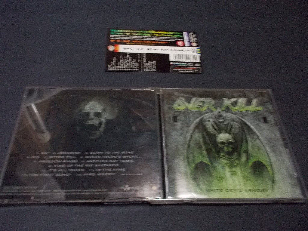 送料無料! OVERKILL WHITE DEVIL ARMORY オーバーキル ホワイト・デヴィル・アーモリー 国内版 帯付き拍卖