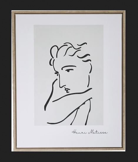 輸入雑貨 アートフレーム リラクシング 額絵 アンリ・マティス コベントガーデン CoventGarden Matisse モダン ナチュラル AP-07拍卖