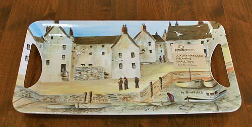 輸入雑貨 サンドイッチトレー コーニッシュ ハーバー Creativetops クリエイティブトップス 英国 Cornish Harbour 風景 港 TRSLH-3635拍卖
