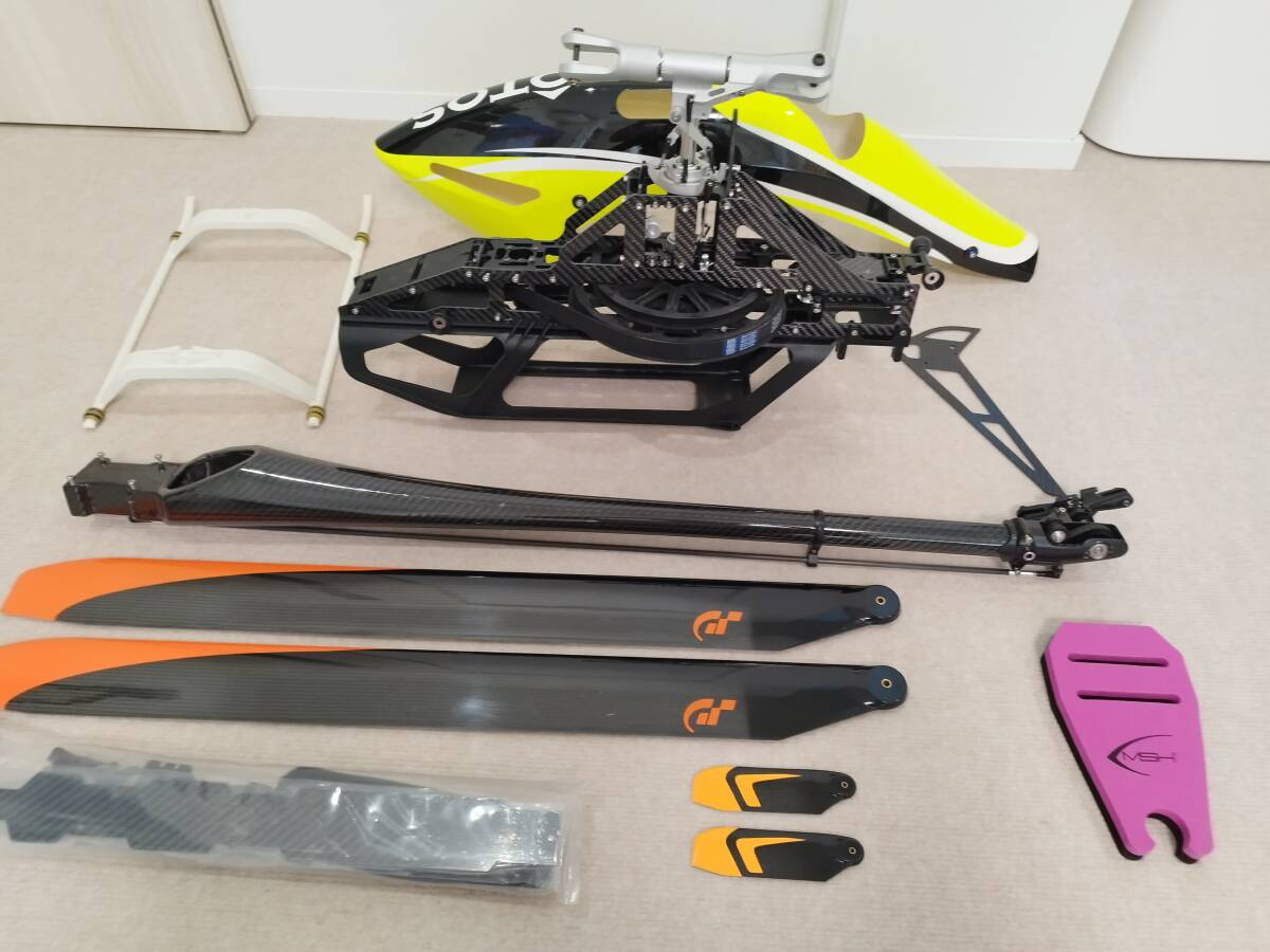 XLPOWER PROTOS 700X EVO 組立て済み メカなし 中古美品      ( メイン・テールローター付き プロトス )拍卖