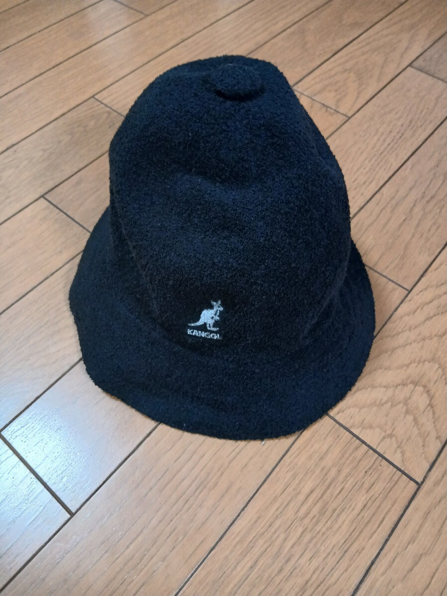 カンゴール バケットハット KANGOL ハット ブラック拍卖