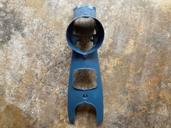 0139ホンダ ヘッドライトケースカバー カブ cub C100 CA100 C102 C105 C105T 青 cover vela_parts 旧車拍卖