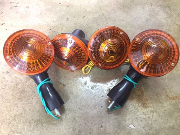 0001 ヤマハ ウインカーフロント リア DT100 DT125 DT175 DT400 XT250 XT500 旧車 yamaha winker front ria vela_parts拍卖