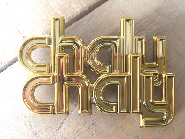 ホンダ シャリィ シャリー CHALY 50 70 CF50 CF70 エンブレム フレーム ゴールド honda emblem vela_parts 220B拍卖
