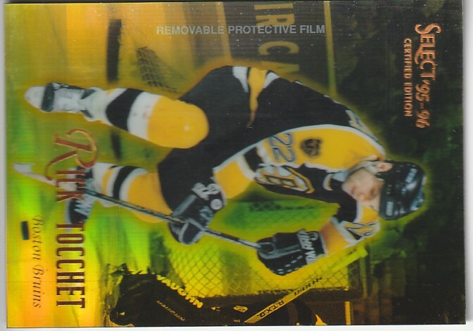 NHL Rick Tocchet 1995-96 Select Certified 98 Mirror Gold拍卖