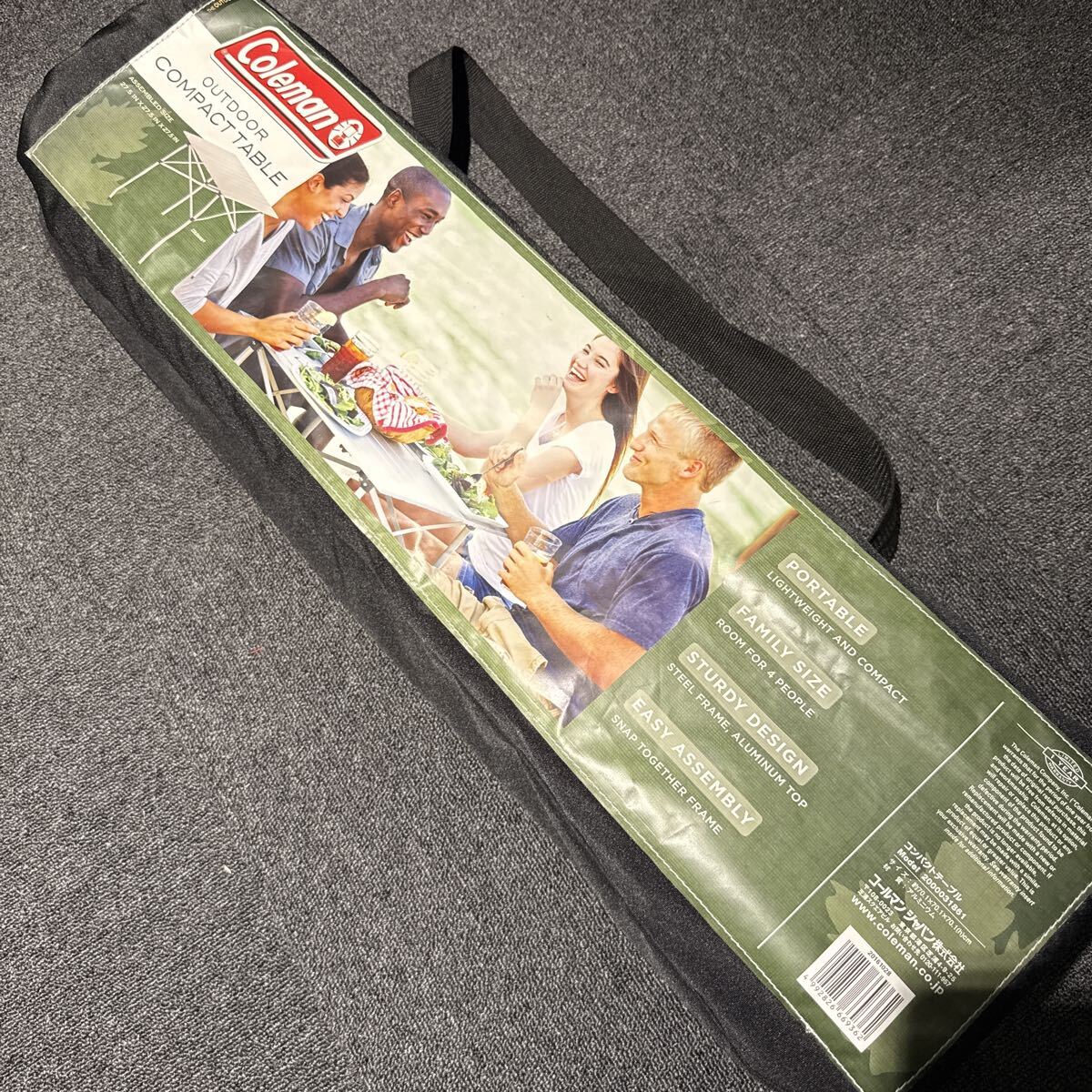 新品未使用 Coleman コールマン アウトドア コンパクトテーブル 品番200031861拍卖