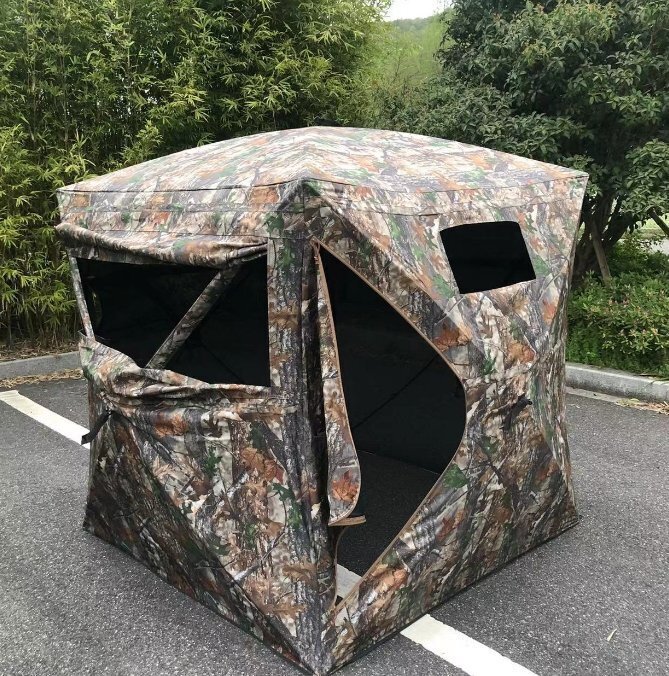 アウトドアキャンプ高級迷彩野外偽装森林マルチテント拍卖