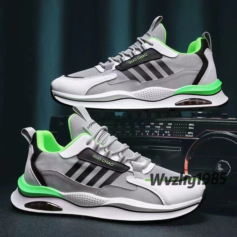 新型のメンズネットスニーカー湿気靴通気性カジュアルスニーカー拍卖