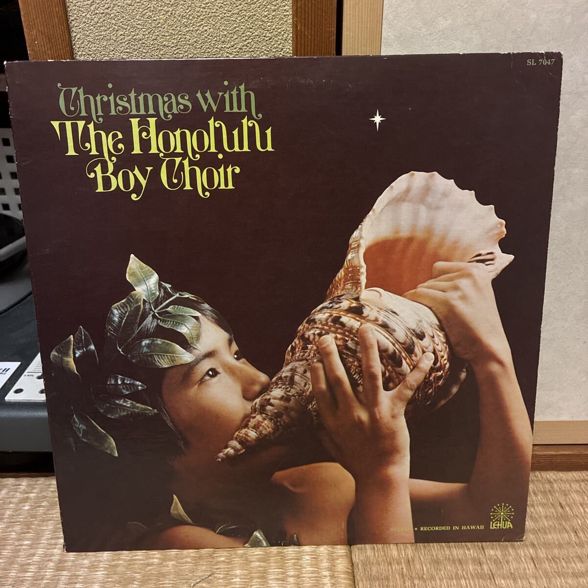 試聴済 Christmas with the Honolulu Boy Choir ハワイ産チルドレンソング クリスマス SL7047 LEHUA拍卖