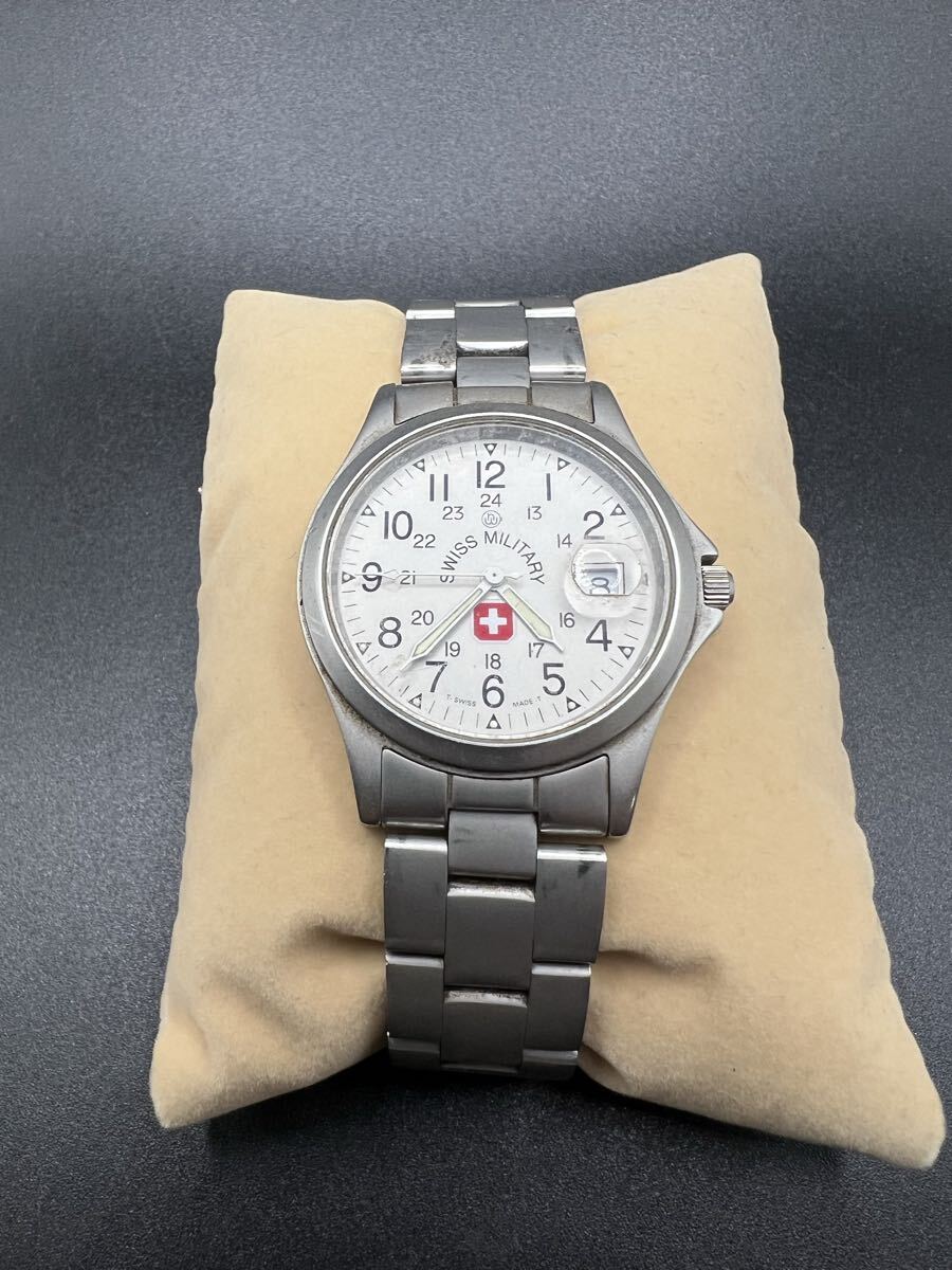 SWISS MILITARY スイスミリタリー クオーツ 腕時計 アナログ拍卖