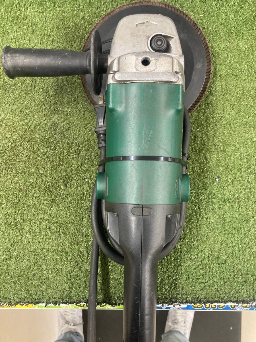 【中古品】★HiKOKI(旧日立工機) 電気ディスクグラインダー 砥石径180mm 穴径22mm 1140W 100V G18SP ITMTF5WUM3V2拍卖