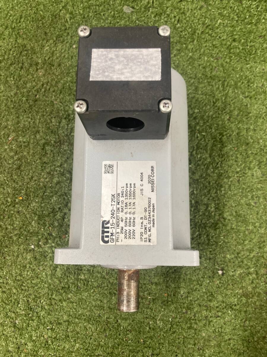 【中古品】ニッセイ インダクションモーター GFM-15-240-T25K ITYZKDOP6UAS拍卖