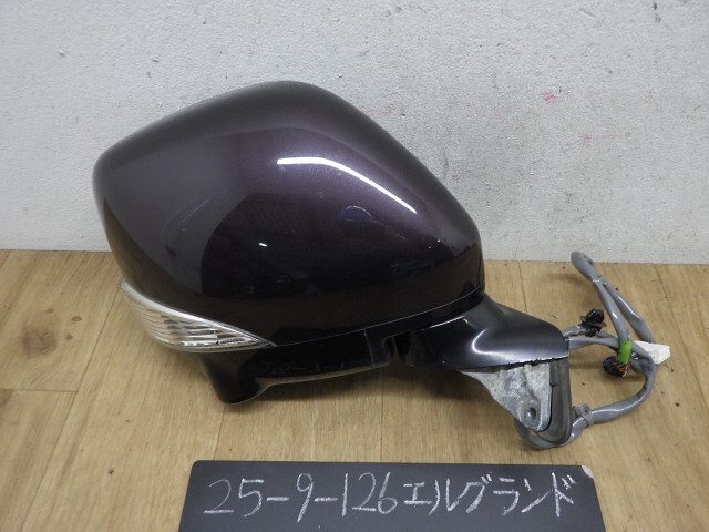 エルグランド  TNE52 右ドアミラー サイドミラー LAE イチコー 8318 96301-1JR5A拍卖