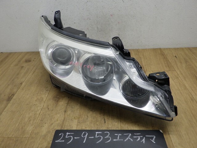 エスティマ  ACR55W 右ヘッドランプ ライト レンズ  070 コイト 28-211 81130-28C11拍卖