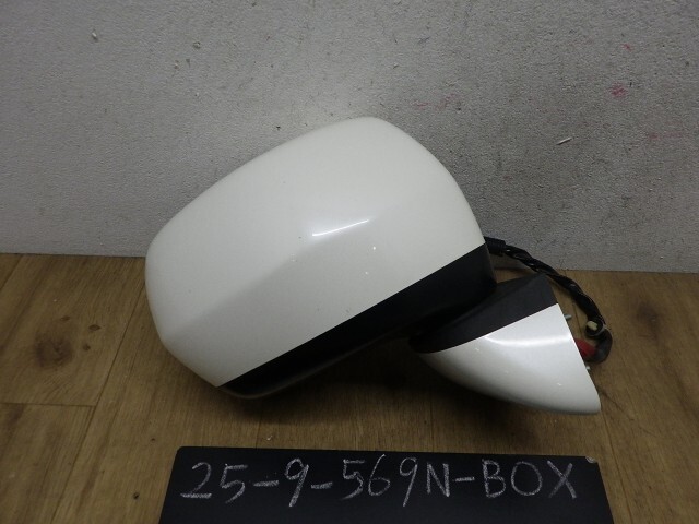 N-BOX  JF2 右ドアミラー サイドミラー NH624P ムラカミ 76200-TY1-901ZH拍卖