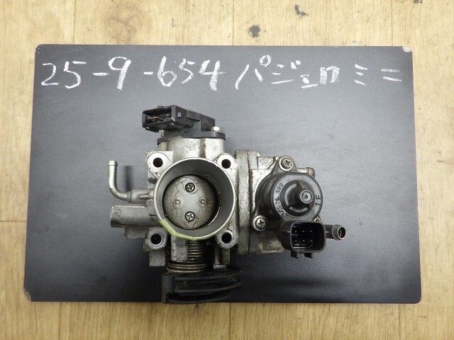 パジェロミニ  H58A スロットルボディ A31X42A31 ミクニ 1450A003拍卖