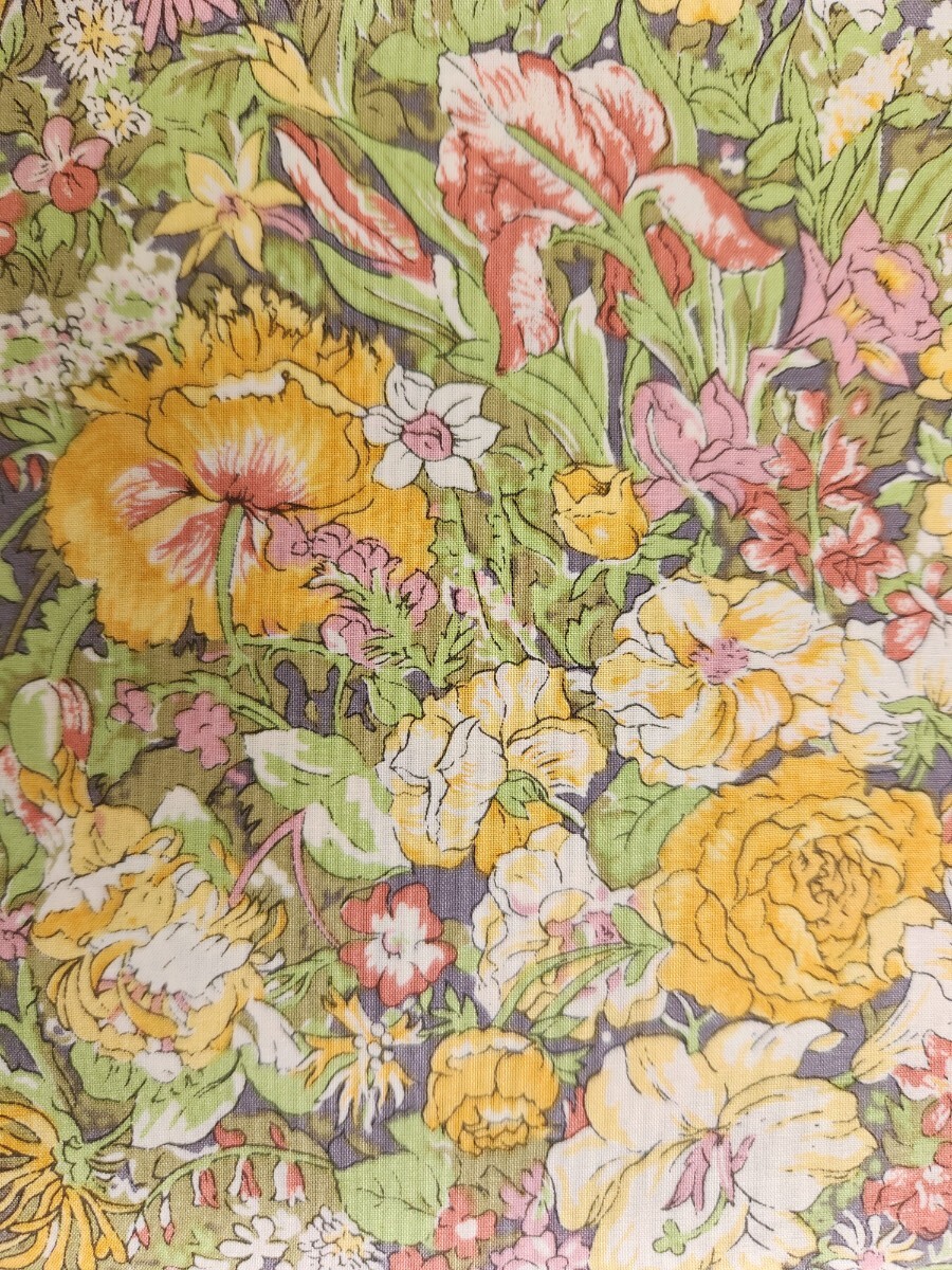 リバティ☆ストラスモア☆幅108×長さ47cm☆2008年☆タナローン☆Check&Stripe ホビーラホビーレなど ☆ハギレ☆拍卖