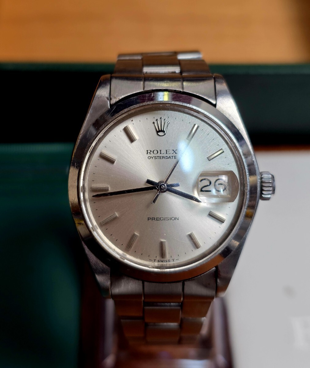 【TY183】ROLEX PRECISION 6694 ロレックスプレシジョン ビンテージ アンティーク 機械式 手巻 メンズ 腕時計 《美品 稼働品》 拍卖