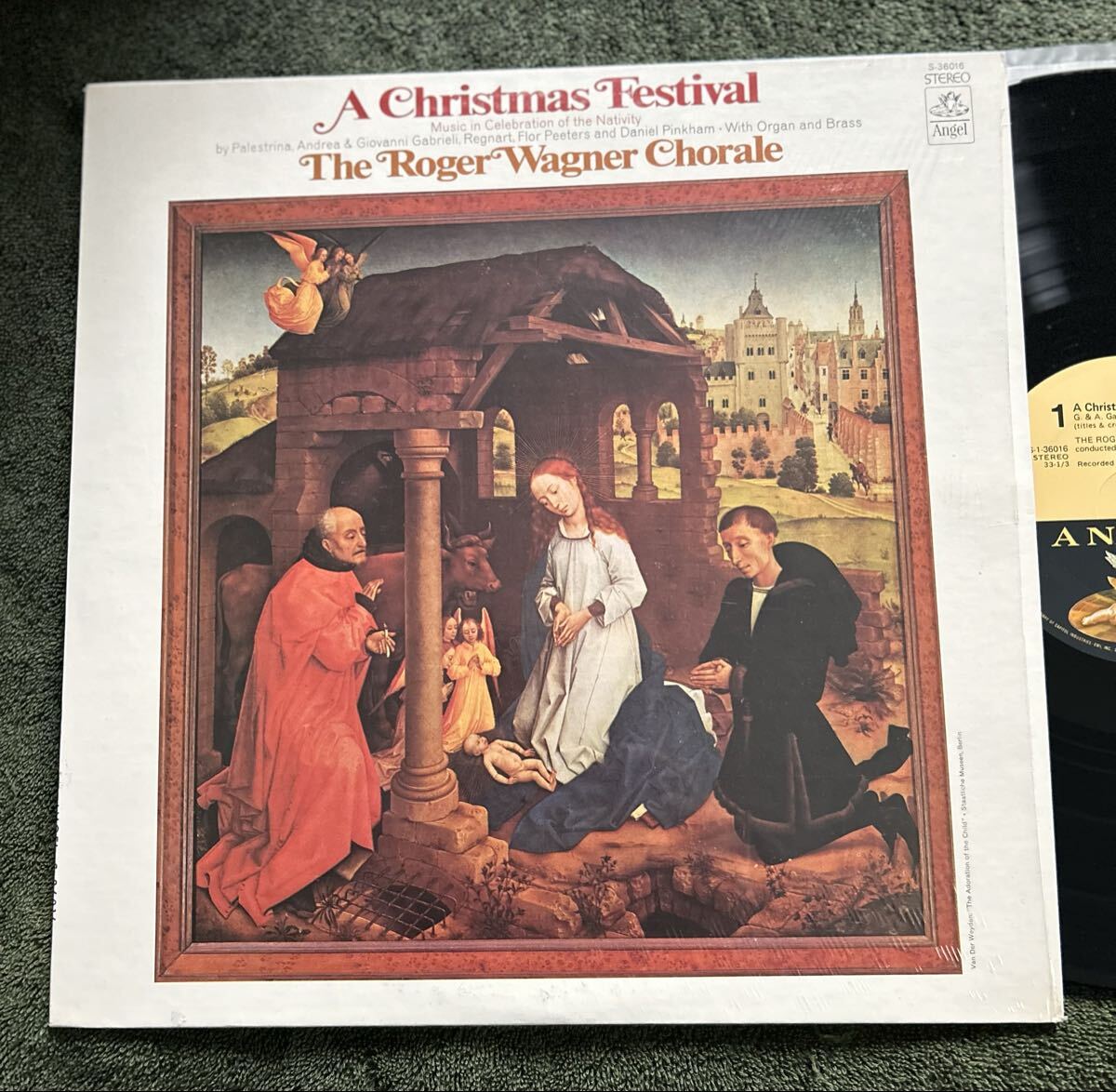 米オリジナルプロモ The Roger Wagner Chorale / a christmas festival ロジェー・ワーグナー合唱団 クリスマス 拍卖