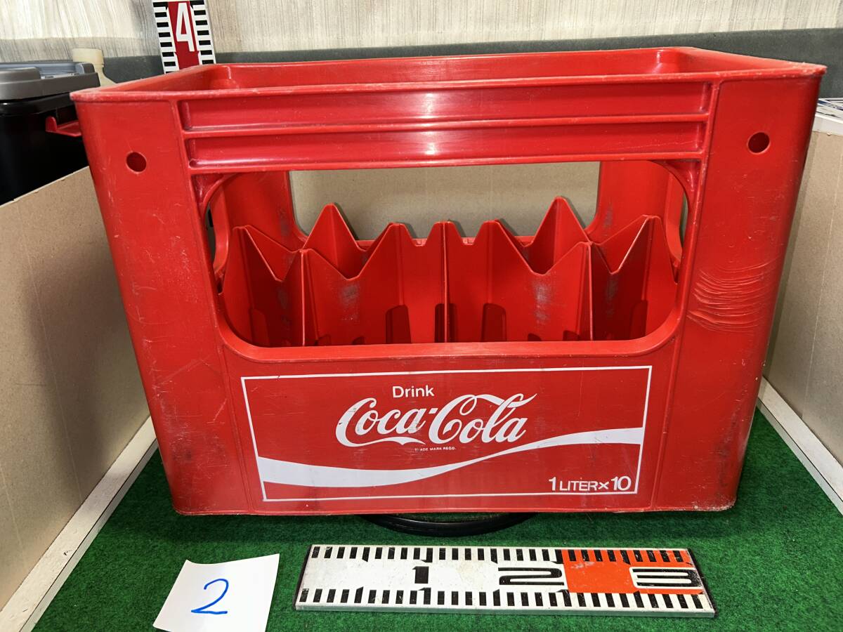 【コカ・コーラ昭和レトロ収納箱1リットル10本用ケース】..拍卖