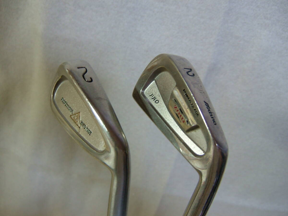 即決 ミズノ T-ZOID PRO 2番 (ライフルフレックス不明)、PROFESSIONAL HANDMADE 2番(DG X-100) 2本セット ヤマト140サイズ拍卖