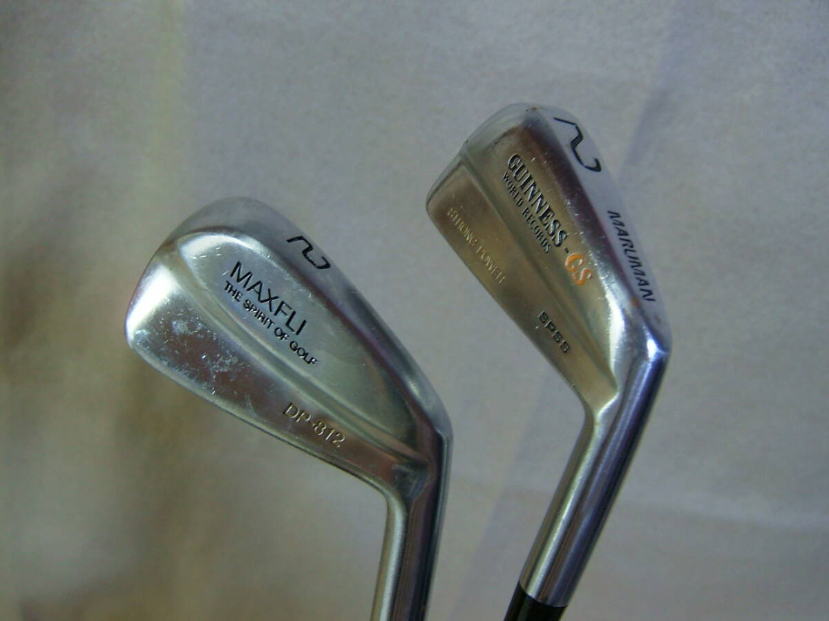 即決 中古 ダンロップ DP812 2番 (NSPROフレックス不明)、マルマンGUINNES-GS 2番(純正スチールR-BL) 2本セット ヤマト140サイズ拍卖