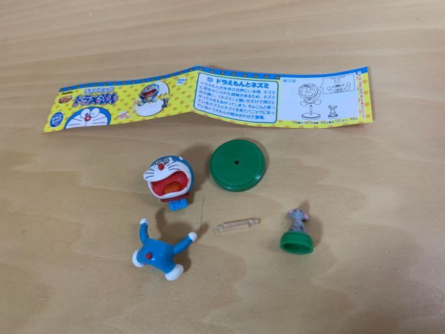 チョコエッグ ドラえもん 10 ドラえもんとネズミ 画像現状渡し 未組み立て フルタ拍卖