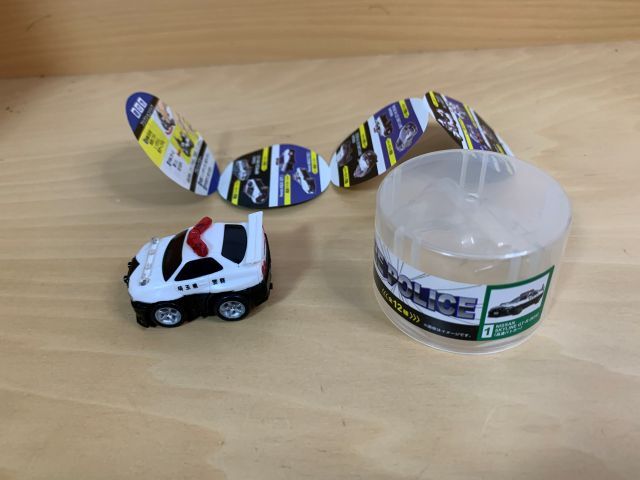 プルバックカー 1 高速パトカー NISSAN SKYLINE GT-R 埼玉県警 画像現状渡し 拍卖