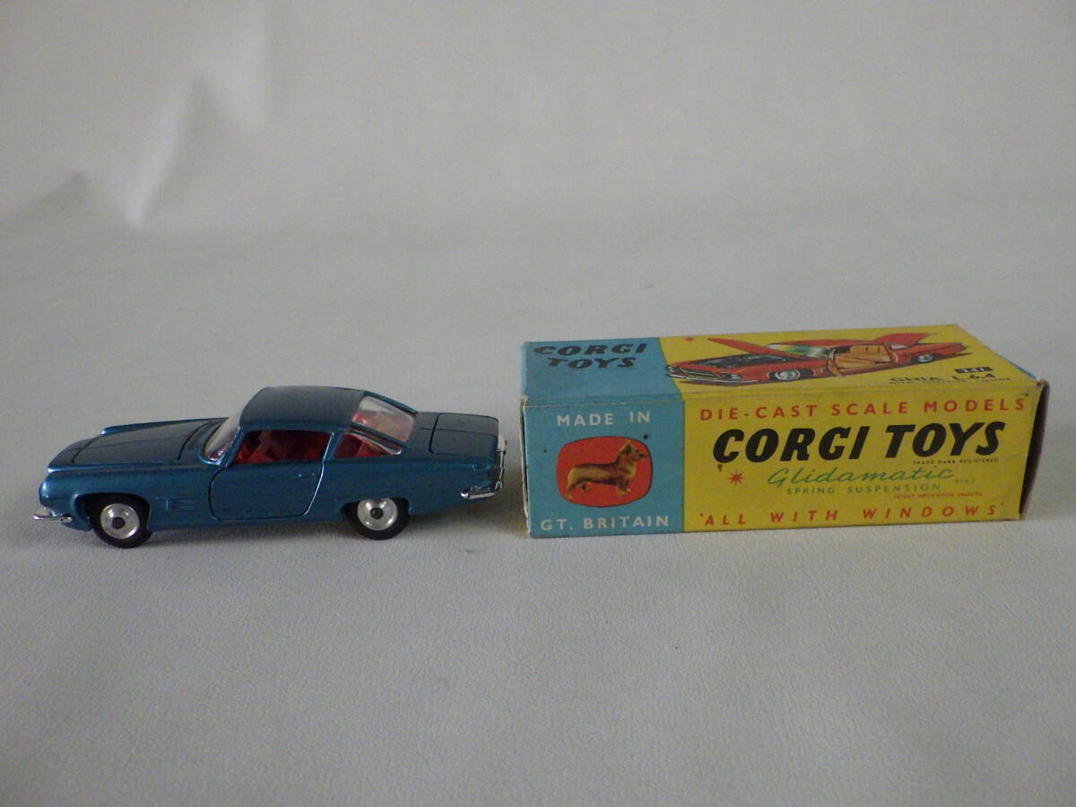 蔵出◆ ミニカー14 CORGI コーギー No.241 GHIA L6.4 ギア クライスラー V8 箱有り◆ 当時物 英国 コレクション品 拍卖