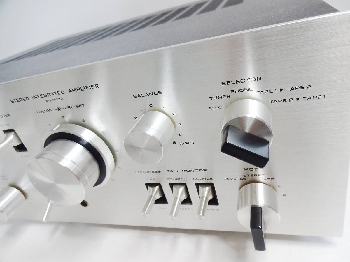 美品 Tecnics SU-3400 プリメイン 全コンデンサ交換 拍卖