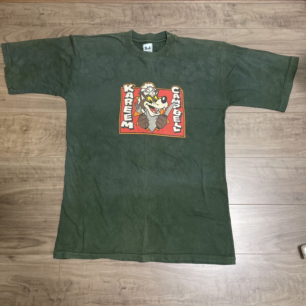 ビンテージ カリーム.キャンベル 古着 半袖Tシャツ Tシャツ 90s グリーン 拍卖