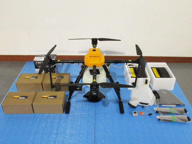 見学可能 福岡県久留米市保管 MAZEX マゼックス 農業用農薬散布ドローン 飛助mini バッテリー 4セット 農業用 ドローン 管理7N1017E拍卖