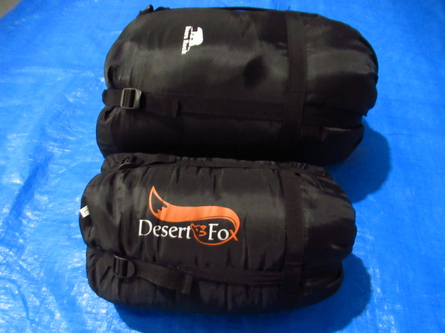DesertFox デザートフォックス 寝袋 シュラフ / Bears Rocks ベアーズロック FX-402 寝袋 マミー型 キャンプ アウトドア 管理25G1023A拍卖
