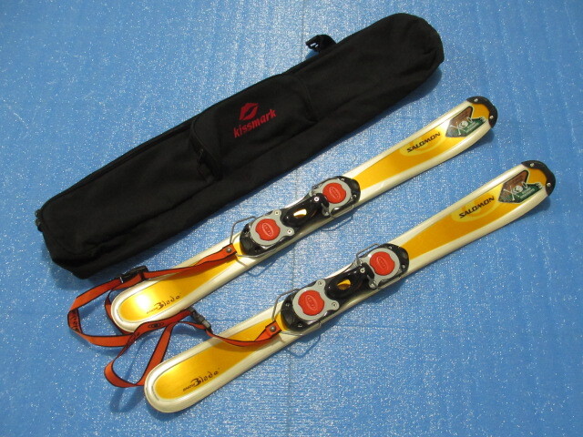 SALOMON サロモン SNOW Blade スノーブレード 全長約98cm ショートスキー スキー板 管理7N1028B拍卖