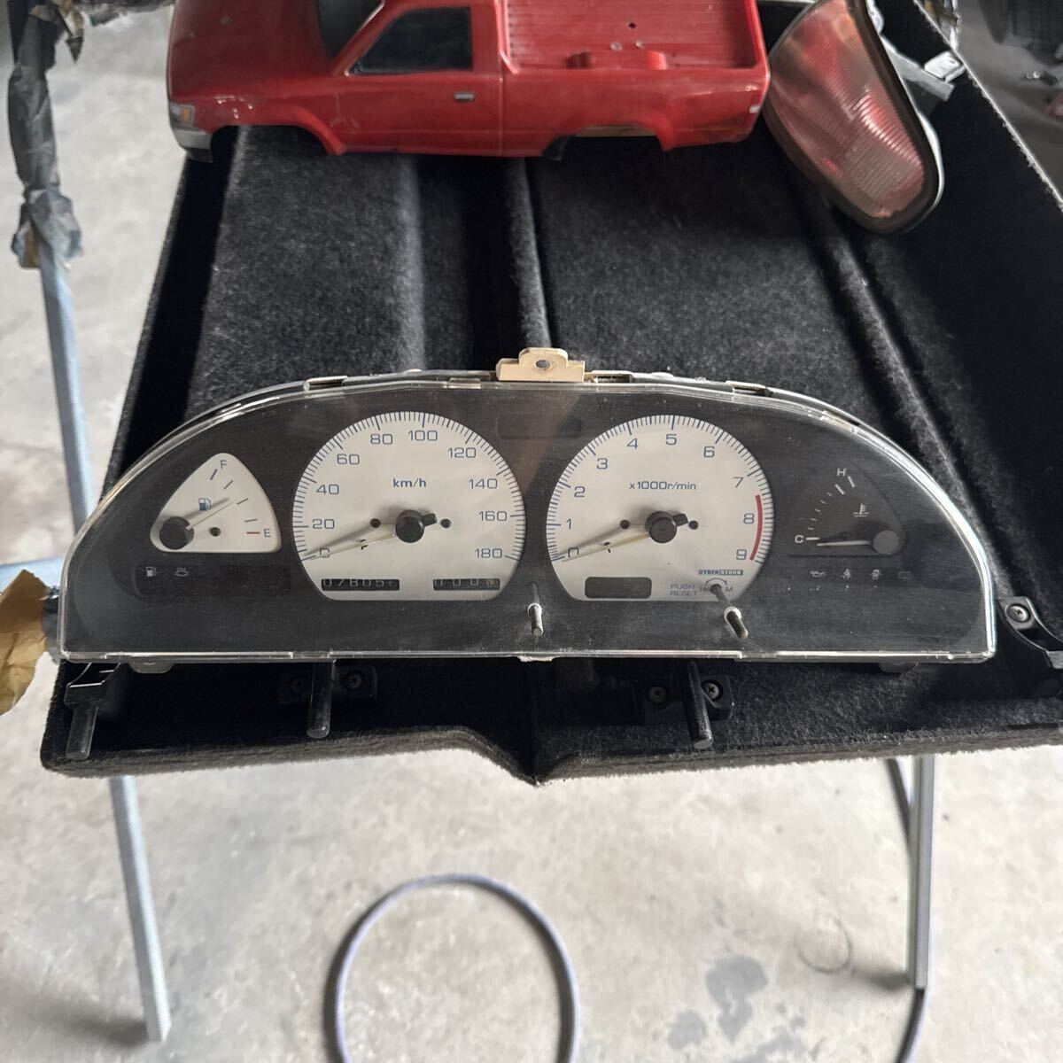 日産 180sx シルビア S13 CYBER STORK ホワイトメーター サイバーストーク メーター 当時物 RPS13 拍卖